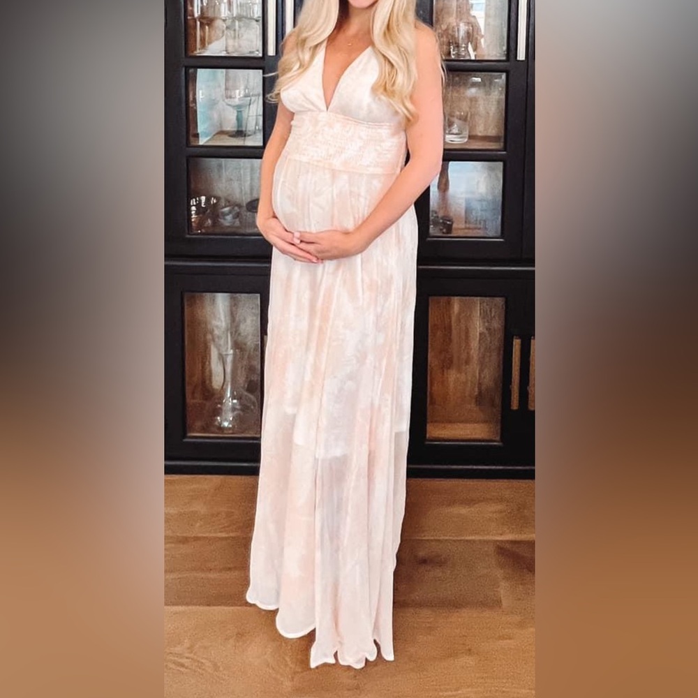 Baltic born pink maxi dress